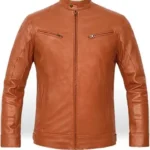Brown Terrain Leather Jacket