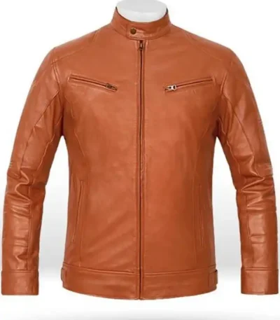 Brown Terrain Leather Jacket