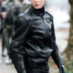 Bruce Wayne Gotham Leather Jacket