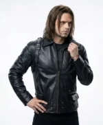 Bucky Barnes Thunderbolts Black Jacket