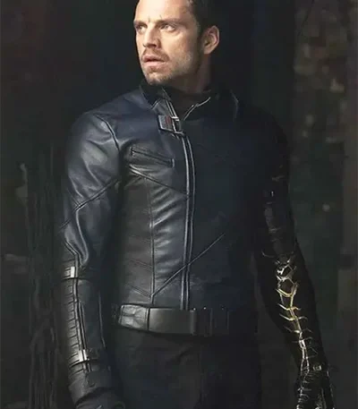 Bucky Barnes Thunderbolts Leather Jacket