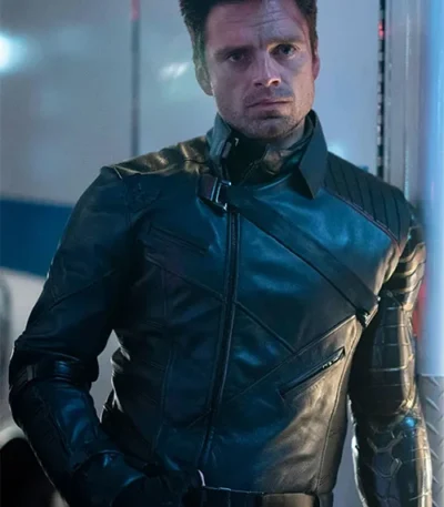 Bucky Barnes Thunderbolts Leather Jacket