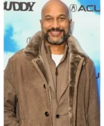 Buddy Keegan-Michael Key Shearling Coat