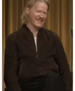 Bugonia Jesse Plemons Brown Suede Jacket