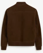 Bugonia Jesse Plemons Brown Suede Jacket