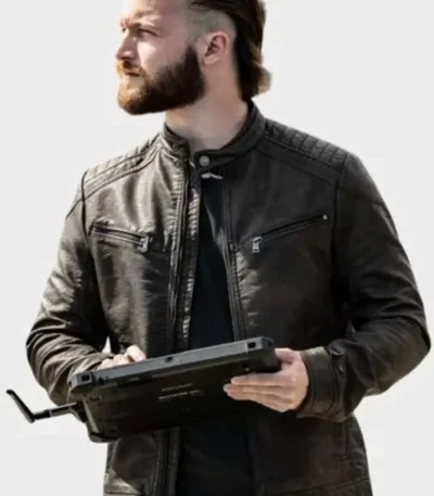 Butler Classified Black Leather Jacket