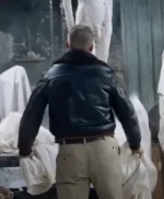 Albrecht Schuch I’m Not Stiller Leather Jacket