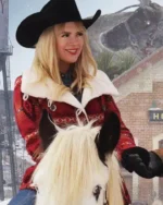 Cupid’s Christmas Marla Moore Shearling Jacket