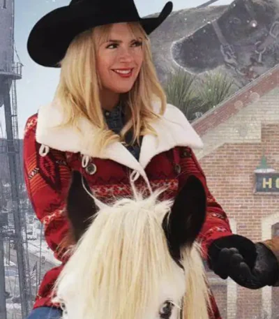 Cupid’s Christmas Marla Moore Shearling Jacket