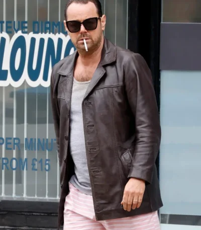 Mr. Big Stuff Danny Dyer Brown Leather Jacket