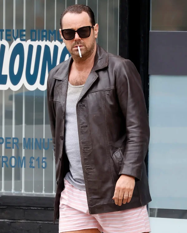 Mr. Big Stuff Danny Dyer Brown Leather Jacket Mr. Big Stuff Danny Dyer Brown Leather Jacket