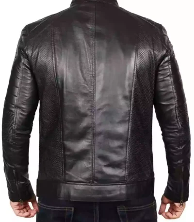 Johnson Black Leather Jacket