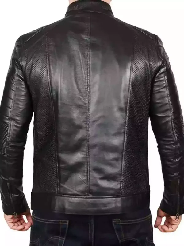 Johnson Black Leather Jacket