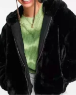 Rayxia Ojo Supacell 2024 Fur Hooded Jacket