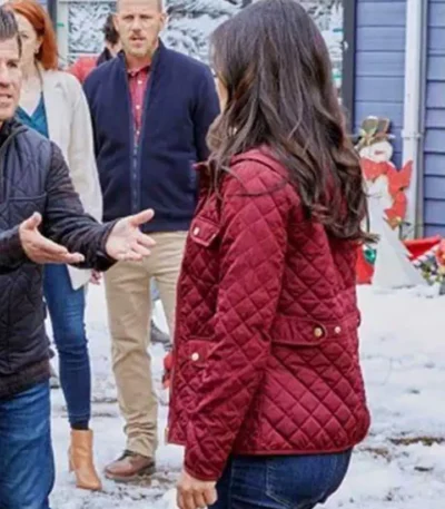 You, Me and The Christmas Trees Olivia Arden Red Jacket