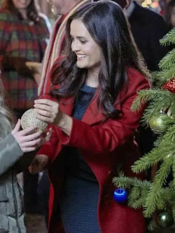 You, Me and The Christmas Trees Olivia Red Coat