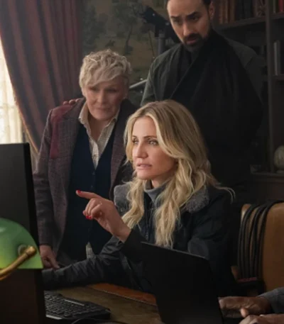 Cameron Diaz Back in Action Cotton Jacket