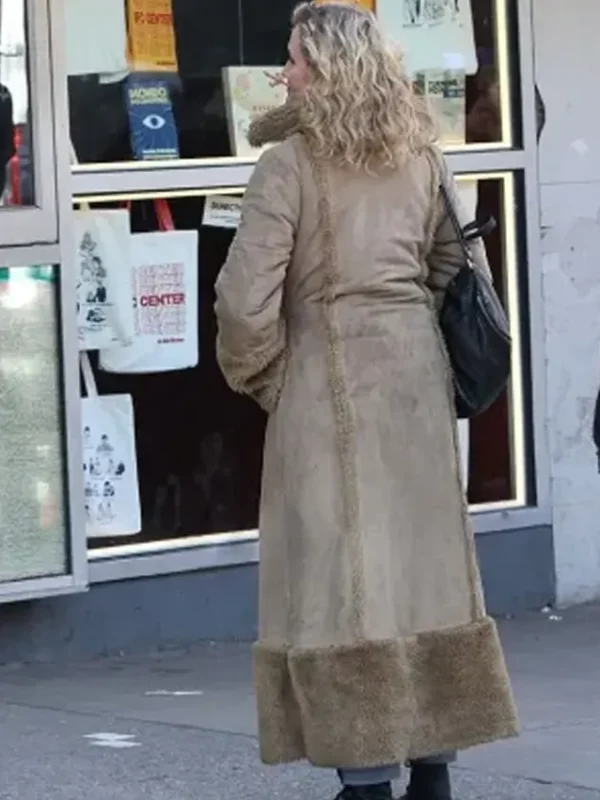 The Sham Cameron Diaz Shearling Suede Coat