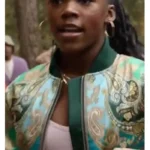Camp Rock 3 Brooklynn Pitts Satin Printed Jacket