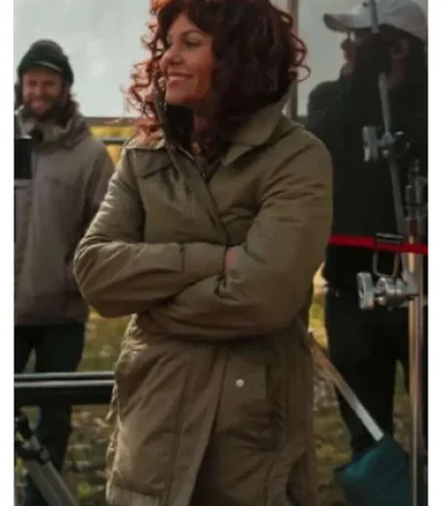 Candace Cameron Bure Unsung Hero Green Jacket