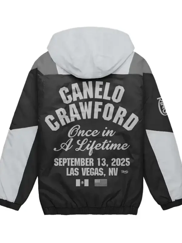 Canelo Vs Crawford Once In A Lifetime Windbreaker Jacket