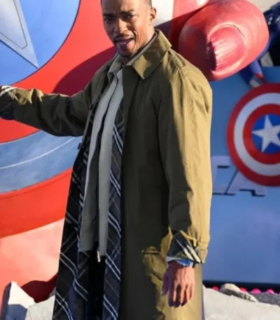 Captain America Brave New World Anthony Mackie Coat