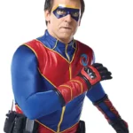 Captain Man Henry Danger Red Blue Costume Jacket