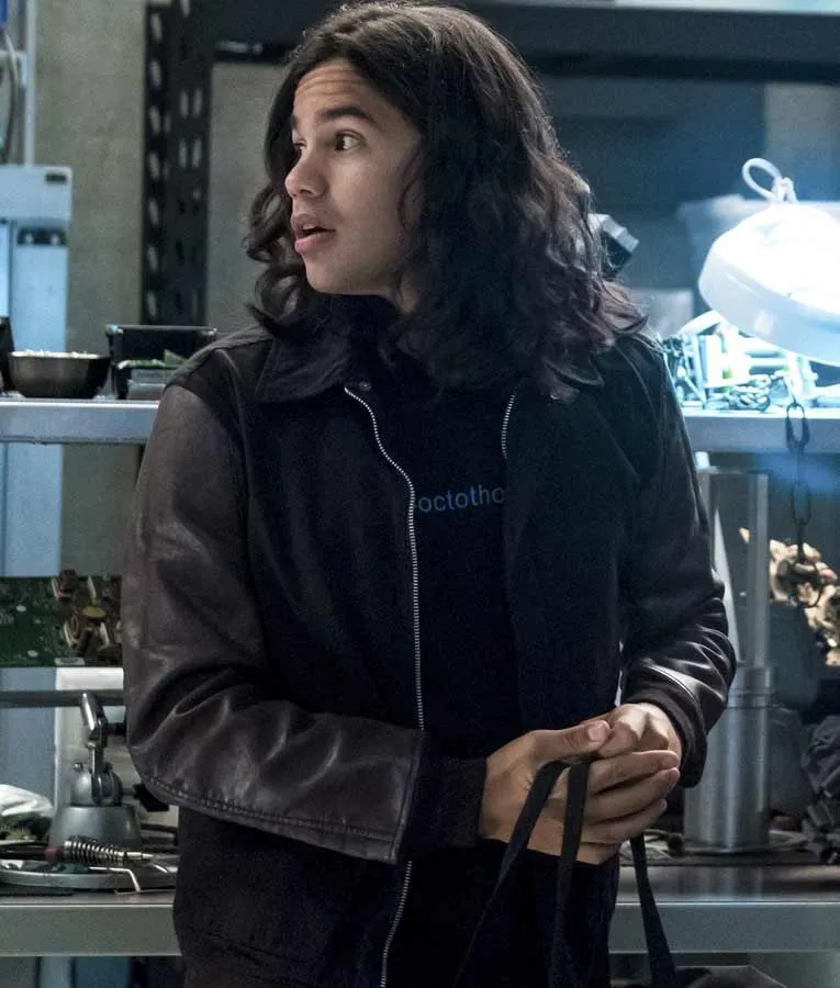Carlos Valdes The Flash Letterman Jacket Carlos Valdes The Flash Letterman Jacket