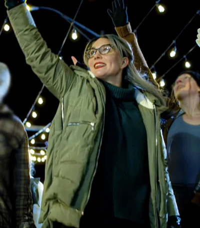Carol Penelope Crandall Green Jacket
