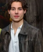Carson MacCormac Clown in a Cornfield Brown Leather Jacket