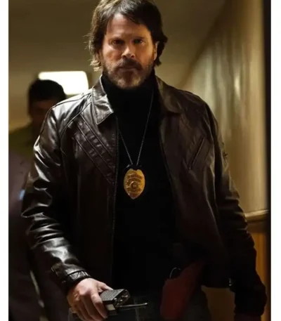 Cary Elwes Dead Man’s Wire Brown Leather Jacket