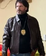 Cary Elwes Dead Man’s Wire Brown Leather Jacket