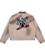 WWE WrestleMania 42 Tan Work Jacket