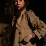 Cate Blanchett Black Bag Beige Coat