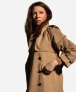 Cate Blanchett Black Bag Beige Coat