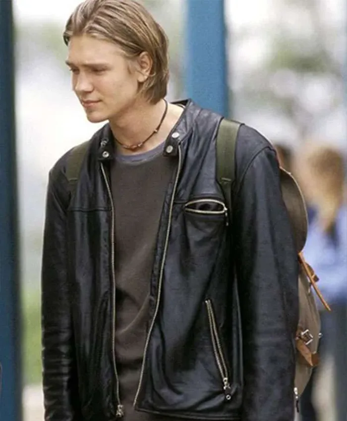 Chad Michael Murray Freakier Friday Black Leather Jacket Chad Michael Murray Freakier Friday Black Leather Jacket