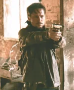 Chad Sellers Red Plague Brown Leather Jacket