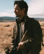 Chad Sellers Red Plague Brown Leather Jacket