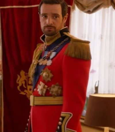 Charlie Carrick The Royal We Red Coat