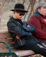 Charlie Tahan Things Like This Black Leather Jacket