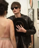 Charlie Tahan Things Like This Black Leather Jacket