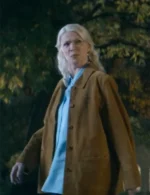 Charlotte Weston Man with No Past Brown Leather Jacket