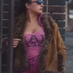Cheyenne Puga Neighborhood Watch Brown Fur Jacket
