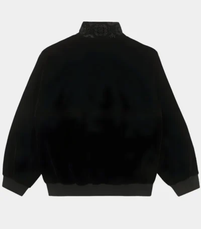 Chinese New Year Black Velvet Jacket