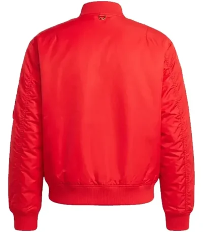 Chinese New Year Red Bomber Jacket