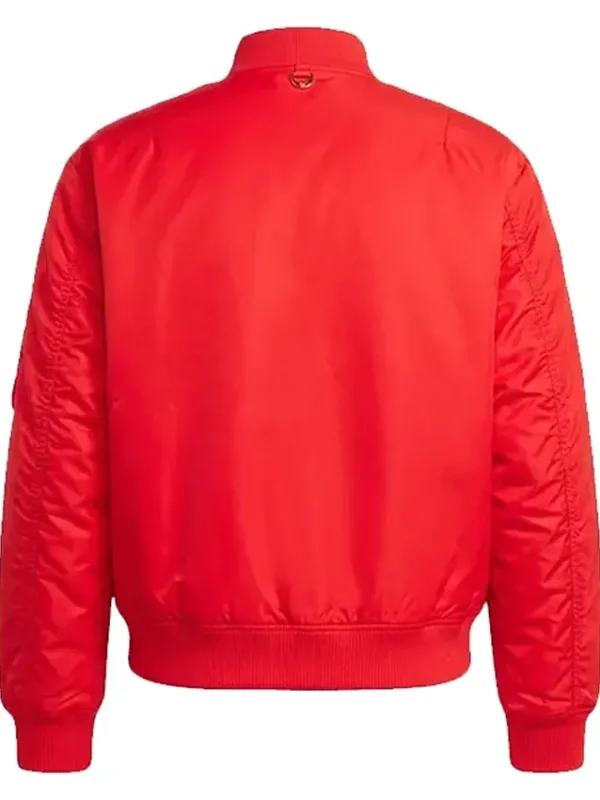 Chinese New Year Red Bomber Jacket