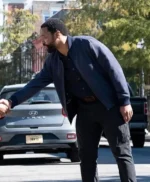 Chiwetel Ejiofor The Life of Chuck Blue Bomber Jacket