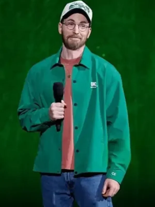 Cinemacon 2026 Chris Evans Green Jacket