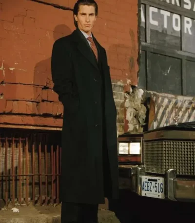 Christian Bale American Psycho Trench Coat