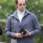 Christian Bale Madden Grey Cotton Jacket